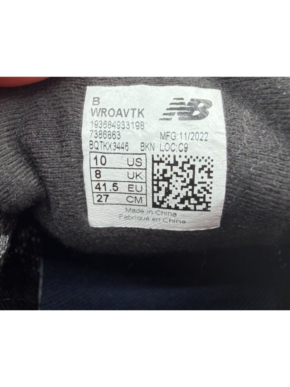 New Balance Fresh Foam Roav Sneakers Women Size 10 Black/Grey Low Top Lace Up - Picture 13 of 16